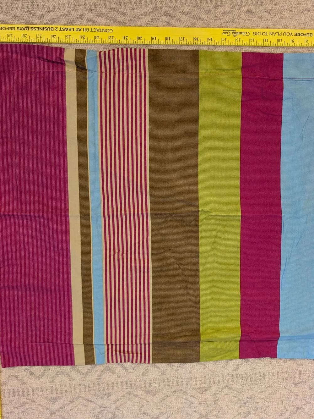 Set Of Two Standard Bed Pillow Covers